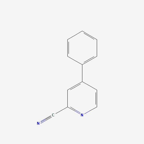 18714-16-4 4-phenylpyridine-2-carbonitrile chemical structure