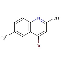 123637-45-6 4-bromo-2,6-dimethylquinoline chemical structure