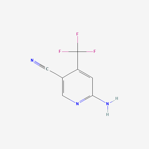 1260382-03-3 6-amino-4-(trifluoromethyl)pyridine-3-carbonitrile chemical structure