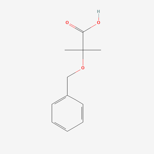 87122-87-0 2-methyl-2-phenylmethoxypropanoic acid chemical structure