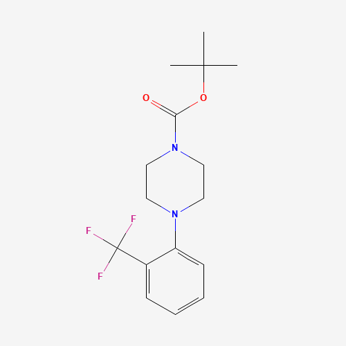 1121596-52-8 tert-butyl 4-[2-(trifluoromethyl)phenyl]piperazine-1-carboxylate chemical structure