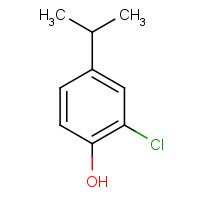 51202-00-7 2-chloro-4-propan-2-ylphenol chemical structure