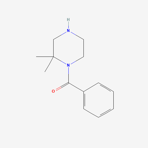 1244740-89-3 (2,2-dimethylpiperazin-1-yl)-phenylmethanone chemical structure