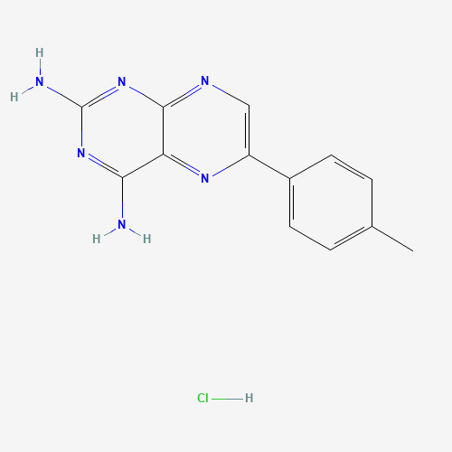 192587-17-0 6-(4-methylphenyl)pteridine-2,4-diamine;hydrochloride chemical structure