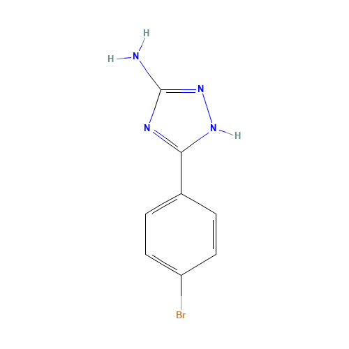 54464-13-0 5-(4-bromophenyl)-1H-1,2,4-triazol-3-amine chemical structure