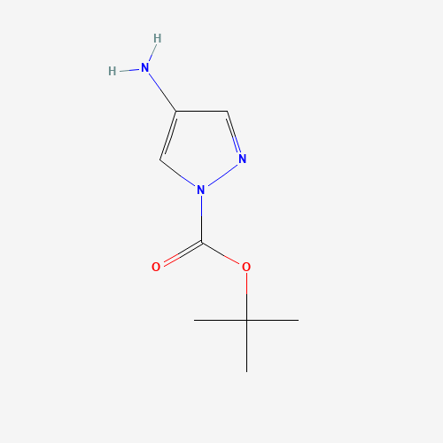 1018446-95-1 tert-butyl 4-aminopyrazole-1-carboxylate chemical structure