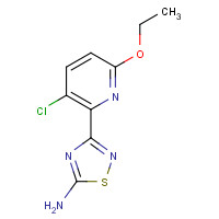 1179361-36-4 3-(3-chloro-6-ethoxypyridin-2-yl)-1,2,4-thiadiazol-5-amine chemical structure