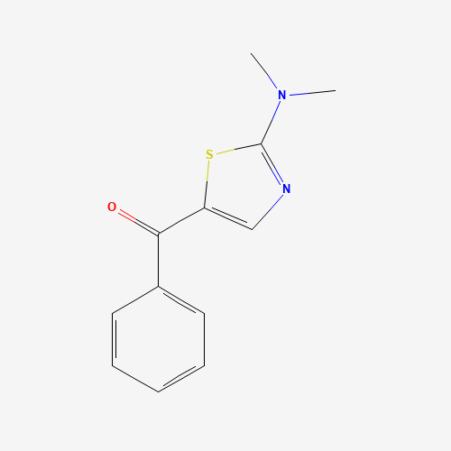 129865-58-3 [2-(dimethylamino)-1,3-thiazol-5-yl]-phenylmethanone chemical structure