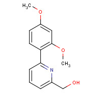 887981-31-9 [6-(2,4-dimethoxyphenyl)pyridin-2-yl]methanol chemical structure