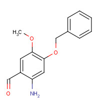 82583-95-7 2-amino-5-methoxy-4-phenylmethoxybenzaldehyde chemical structure
