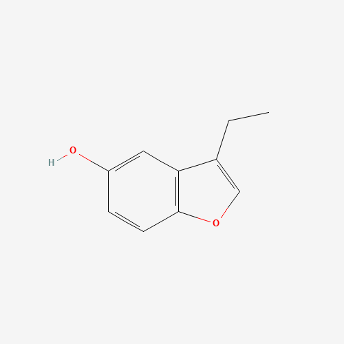 7182-23-2 3-ethyl-1-benzofuran-5-ol chemical structure