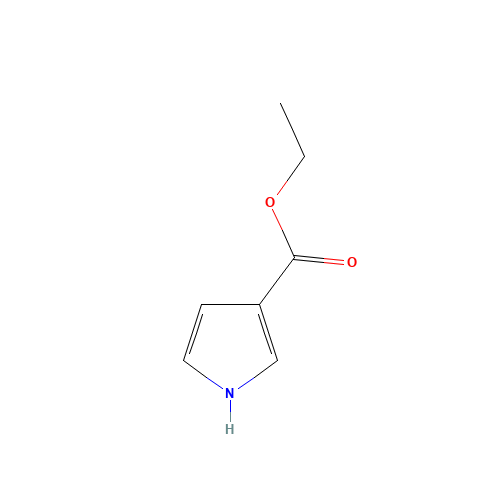 37964-17-3 ethyl 1H-pyrrole-3-carboxylate chemical structure