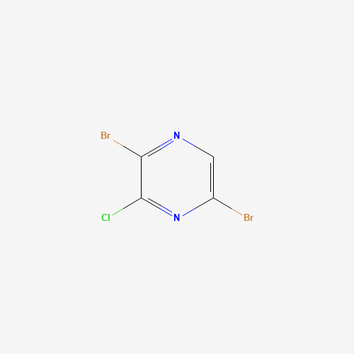 21943-16-8 2,5-dibromo-3-chloropyrazine chemical structure