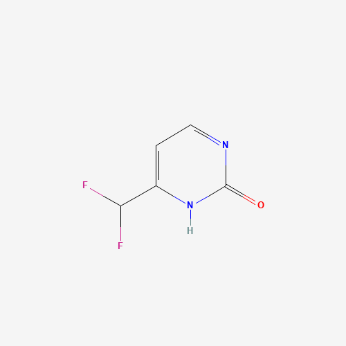 1522243-39-5 6-(difluoromethyl)-1H-pyrimidin-2-one chemical structure