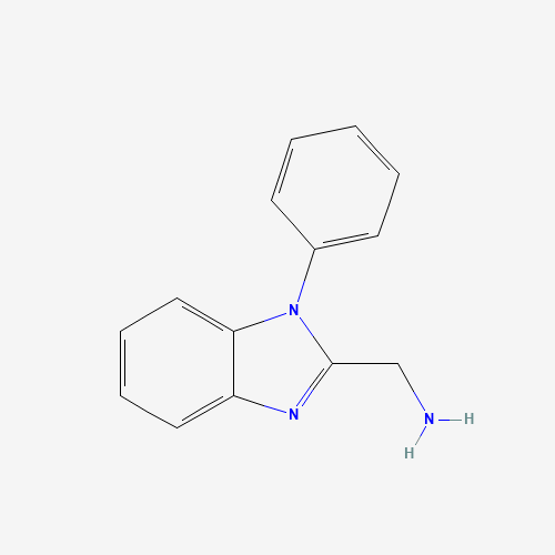 885270-93-9 (1-phenylbenzimidazol-2-yl)methanamine chemical structure