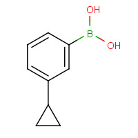 1049730-10-0 (3-cyclopropylphenyl)boronic acid chemical structure
