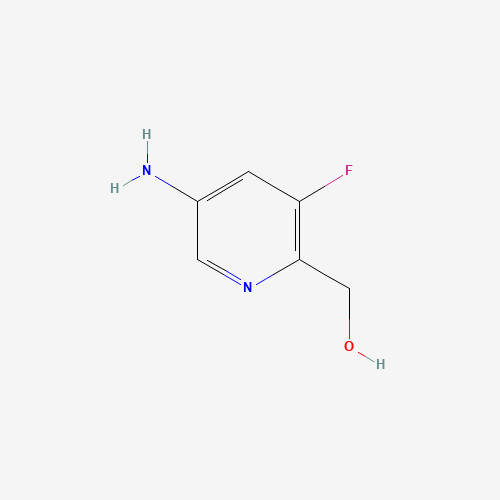 1419602-85-9 (5-amino-3-fluoropyridin-2-yl)methanol chemical structure