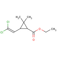 59609-49-3 ethyl 3-(2,2-dichloroethenyl)-2,2-dimethylcyclopropane-1-carboxylate chemical structure