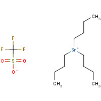 68725-14-4 tributylstannanylium;trifluoromethanesulfonate chemical structure