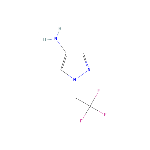 919278-39-0 1-(2,2,2-trifluoroethyl)pyrazol-4-amine chemical structure