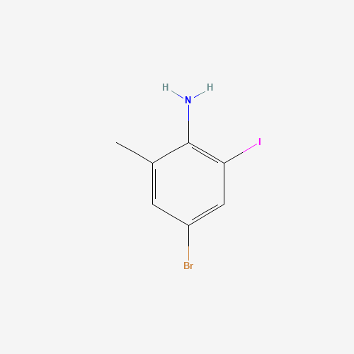 922170-67-0 4-bromo-2-iodo-6-methylaniline chemical structure