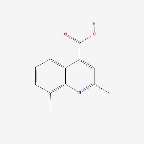 609822-00-6 2,8-dimethylquinoline-4-carboxylic acid chemical structure