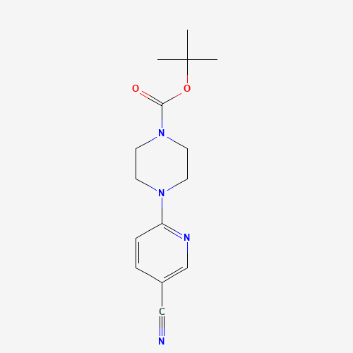 683274-61-5 tert-butyl 4-(5-cyanopyridin-2-yl)piperazine-1-carboxylate chemical structure
