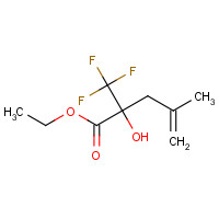 217195-91-0 ethyl 2-hydroxy-4-methyl-2-(trifluoromethyl)pent-4-enoate chemical structure