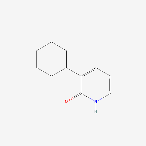 50549-33-2 3-cyclohexyl-1H-pyridin-2-one chemical structure