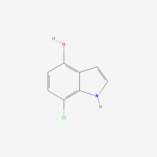 1167055-30-2 7-chloro-1H-indol-4-ol chemical structure