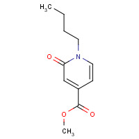 1203544-13-1 methyl 1-butyl-2-oxopyridine-4-carboxylate chemical structure