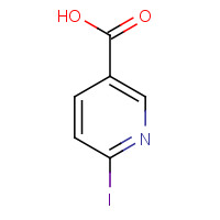13054-02-9 6-iodopyridine-3-carboxylic acid chemical structure