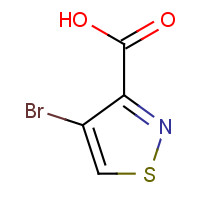 4576-88-9 4-bromo-1,2-thiazole-3-carboxylic acid chemical structure