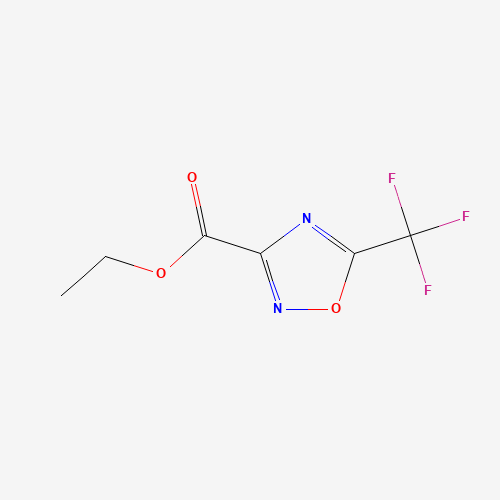 914773-13-0 ethyl 5-(trifluoromethyl)-1,2,4-oxadiazole-3-carboxylate chemical structure