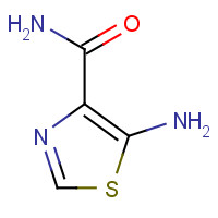 5539-46-8 5-amino-1,3-thiazole-4-carboxamide chemical structure