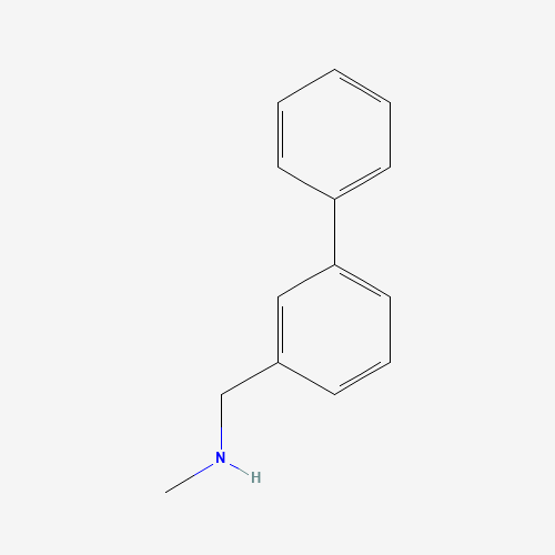 709649-61-6 N-methyl-1-(3-phenylphenyl)methanamine chemical structure