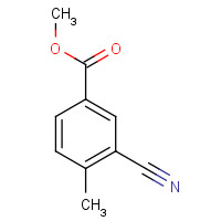 35066-32-1 methyl 3-cyano-4-methylbenzoate chemical structure