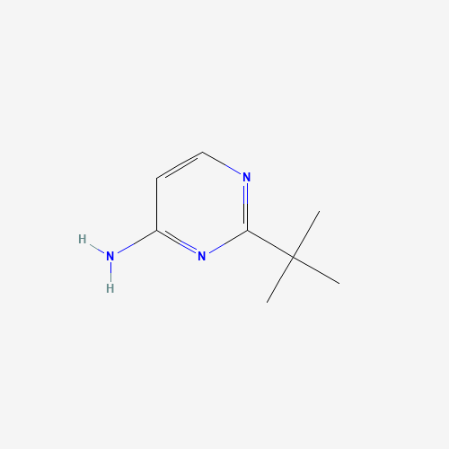 114362-20-8 2-tert-butylpyrimidin-4-amine chemical structure