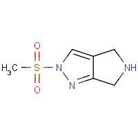 1226781-80-1 2-methylsulfonyl-5,6-dihydro-4H-pyrrolo[3,4-c]pyrazole chemical structure