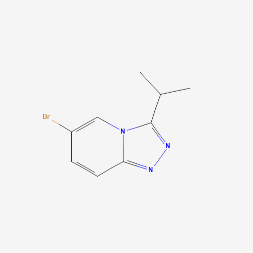 459448-06-7 6-bromo-3-propan-2-yl-[1,2,4]triazolo[4,3-a]pyridine chemical structure