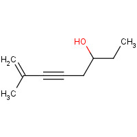 87371-34-4 7-methyloct-7-en-5-yn-3-ol chemical structure
