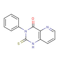 25379-86-6 3-phenyl-2-sulfanylidene-1H-pyrido[3,2-d]pyrimidin-4-one chemical structure