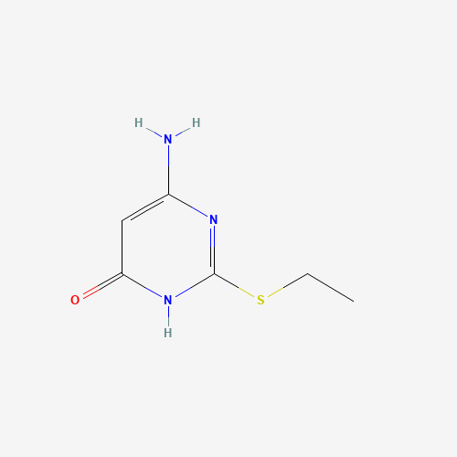 37660-22-3 6-amino-2-ethylsulfanyl-1H-pyrimidin-4-one chemical structure