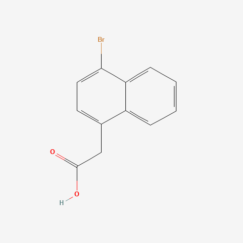5438-74-4 2-(4-bromonaphthalen-1-yl)acetic acid chemical structure