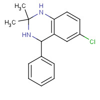 84571-52-8 6-chloro-2,2-dimethyl-4-phenyl-3,4-dihydro-1H-quinazoline chemical structure