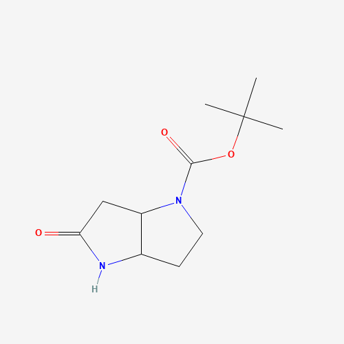 1309879-82-0 tert-butyl 5-oxo-2,3,3a,4,6,6a-hexahydropyrrolo[3,2-b]pyrrole-1-carboxylate chemical structure