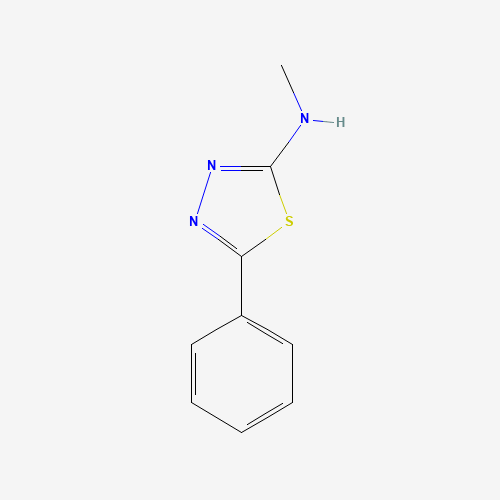 14537-64-5 N-methyl-5-phenyl-1,3,4-thiadiazol-2-amine chemical structure