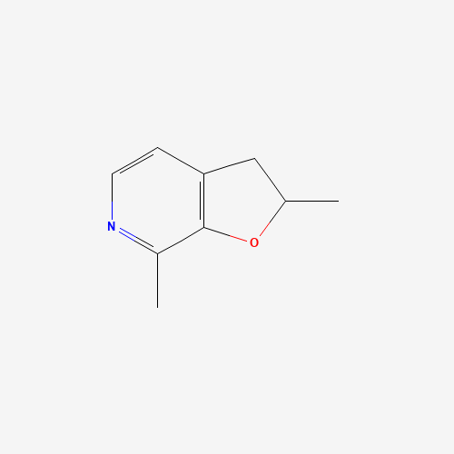 69022-82-8 2,7-dimethyl-2,3-dihydrofuro[2,3-c]pyridine chemical structure
