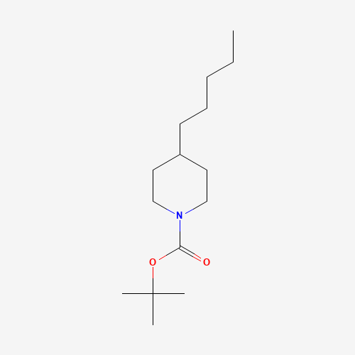 651053-96-2 tert-butyl 4-pentylpiperidine-1-carboxylate chemical structure