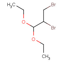 10160-86-8 2,3-dibromo-1,1-diethoxypropane chemical structure